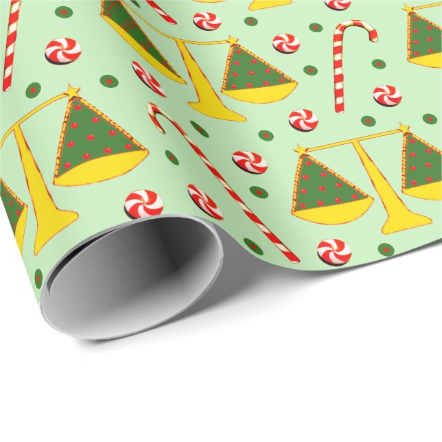 Lawyer Christmas Holiday Gifts Wrapping Paper (Roll Corner)