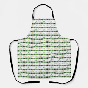 Lawyer Christmas Tree - Scales of Justice Apron