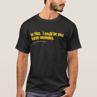 Lawyer Customise your school shirt