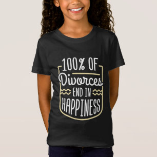 Lawyer Divorces End In Happiness T-Shirt