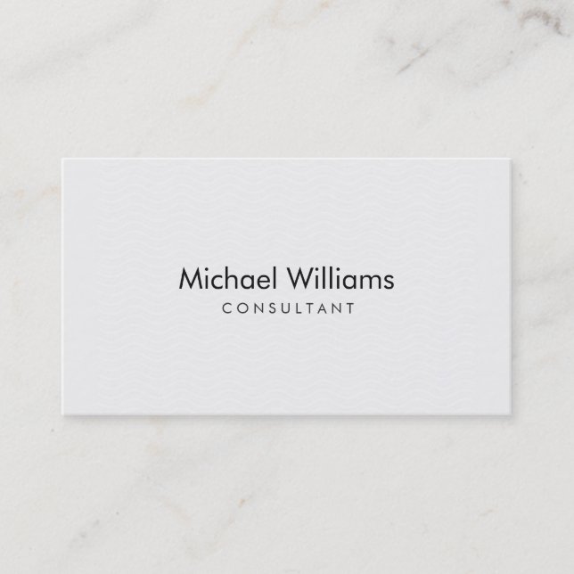 Lawyer - Elegant professional rough paper waves Business Card (Front)
