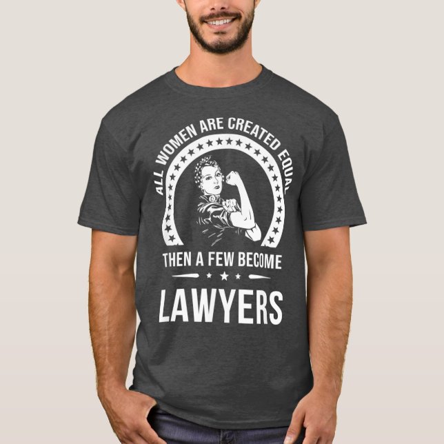 Lawyer Funny For Women Lawyer T-Shirt (Front)