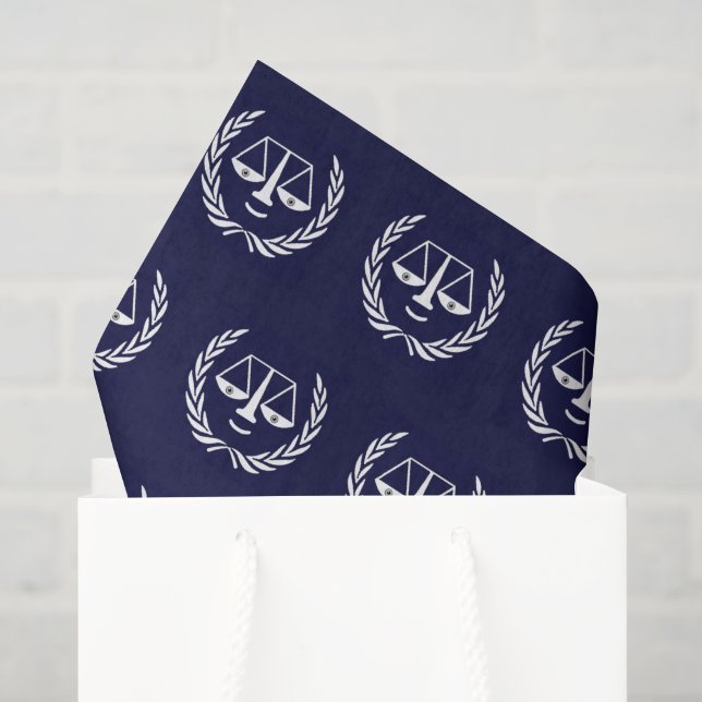Lawyer Gift Ideas Tissue Paper (Gift Bag)