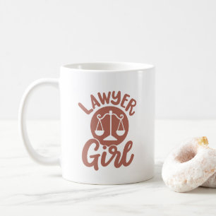 "Lawyer Girl" Coffee Mug