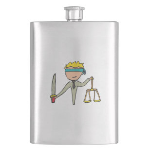 Lawyer Hip Flask