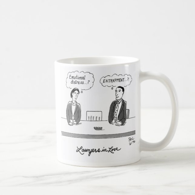 Lawyer in love coffee mug (Right)