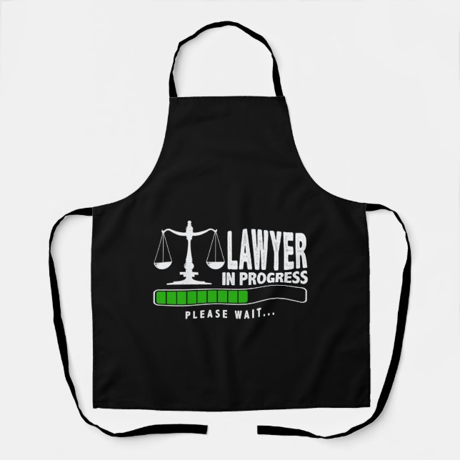 Lawyer In Progress Apron (Front)