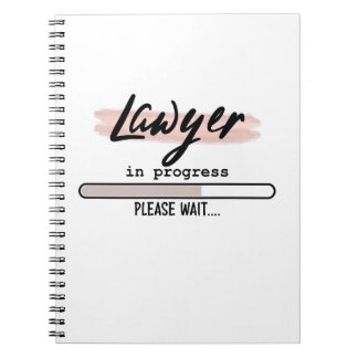 Lawyer in progress, Lawyer Dad, Gift for him, Gift Notebook