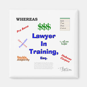 Lawyer in Training Magnet
