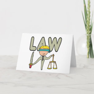 Lawyer Law Card