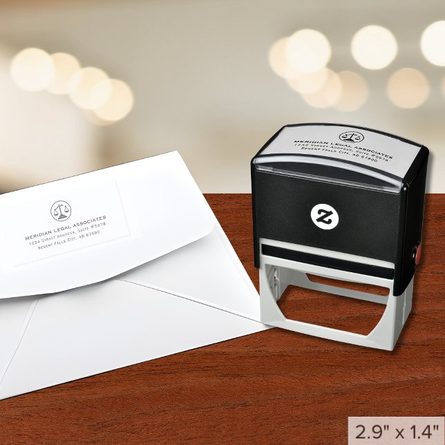 Lawyer Law Firm Return Address Self-inking Stamp (Creator Uploaded)