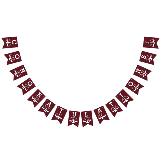 Lawyer Law School Bunting (All)