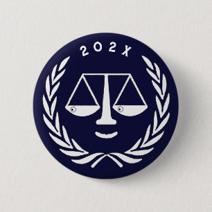 Lawyer Law School Button