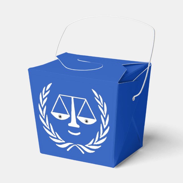 Lawyer Law School Graduation Favour Box (Front Side)