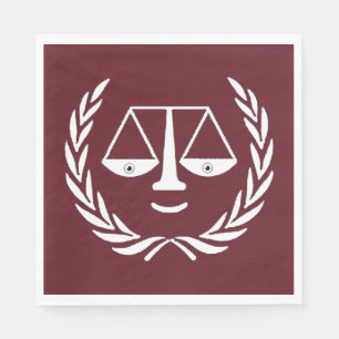 Lawyer Law School Graduation Party Napkins