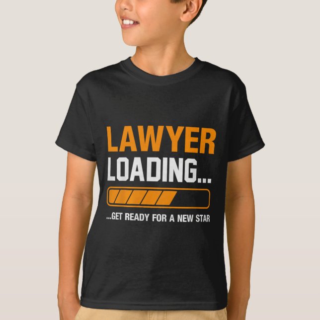 Lawyer Loading Get Ready for A New Star Premium T-Shirt (Front)