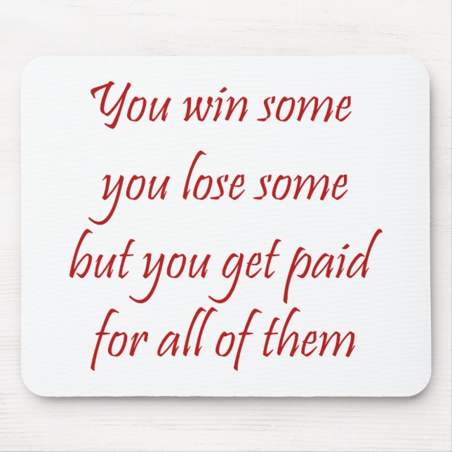 Lawyer Mouse Pad (Front)