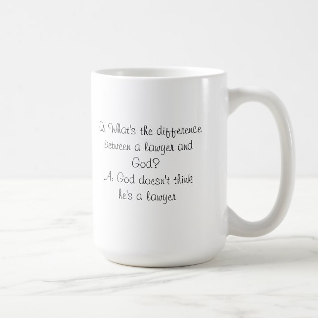 Lawyer Mug (Right)