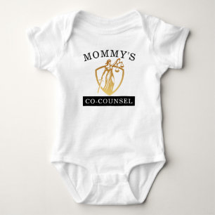 Lawyer Mum Co-counsel Baby Gift Bodysuit