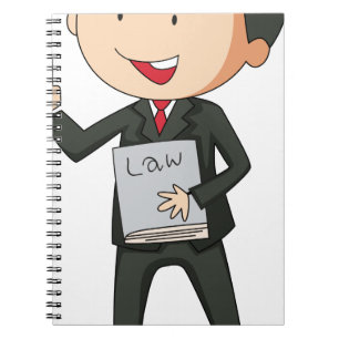 Lawyer Spiral Notebook