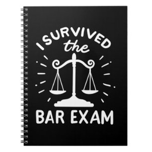 Lawyer Survived The Bar Exam Notebook