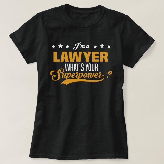 Lawyer T-Shirt (Design Front)