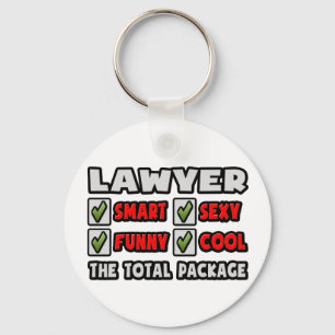 Lawyer ... The Total Package Key Ring
