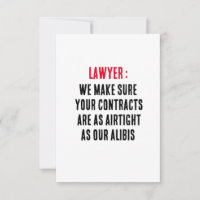 Lawyer We make sure your contracts are as airtight
