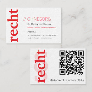 Lawyer With § Business Card