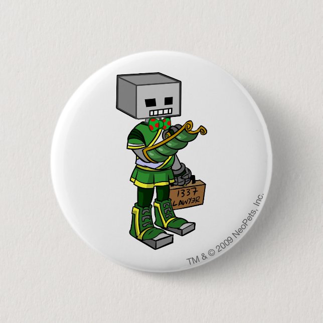 Lawyerbot Brightvale Staff Player 6 Cm Round Badge (Front)