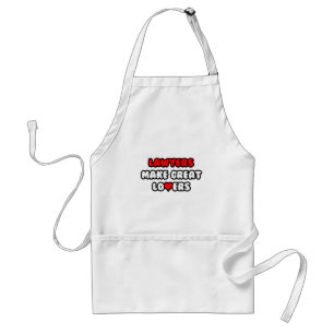 Lawyers Make Great Lovers Standard Apron