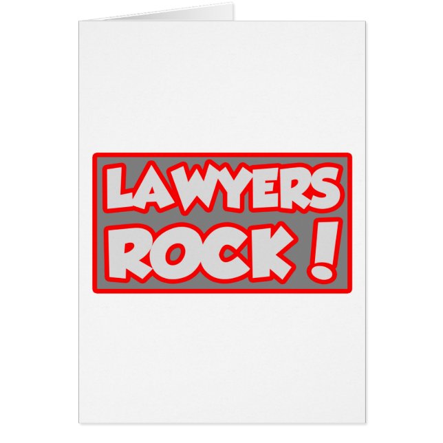 Lawyers Rock! (Front)