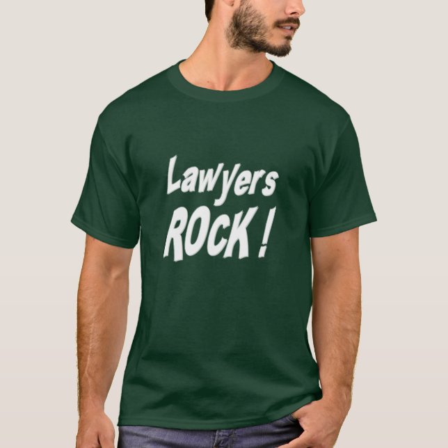 Lawyers Rock! T-shirt (Front)