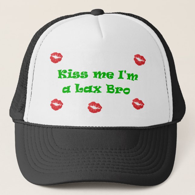 Lax Bro Trucker Hat (Front)