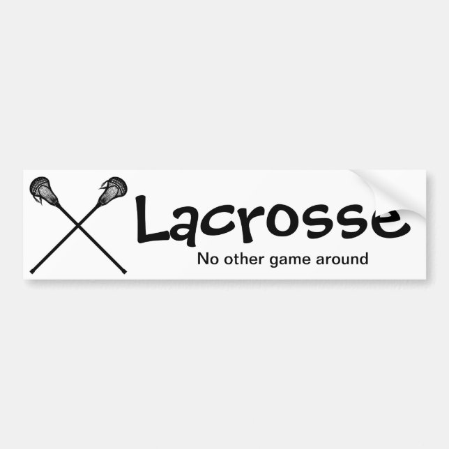 Lax - bumper NOGA Bumper Sticker (Front)