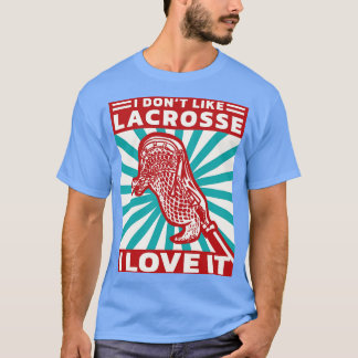 Lax Club Team Player Coach Fans Coaches Lacrosse 7 T-Shirt