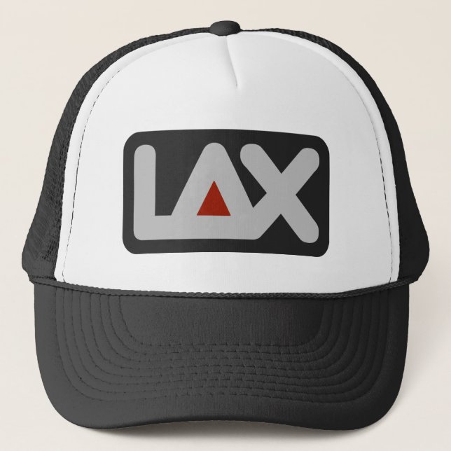 LAX Logo Trucker Hat (Front)