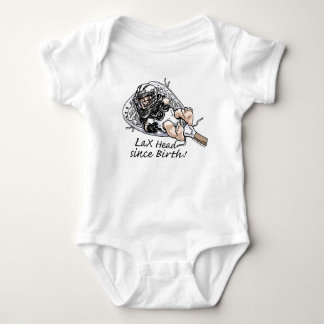 Laxhead_born_zazzle Baby Bodysuit