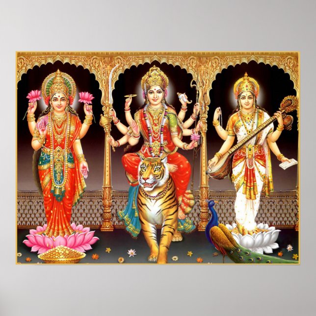 Laxmi Durga Saraswati Poster (Front)