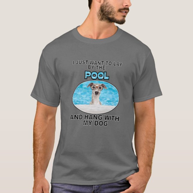 Lay By Pool T-Shirt (Front)