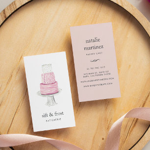 Layer Cake   Vertical Business Card