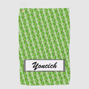 Layer of Leaves by Kenneth Yoncich Golf Towel