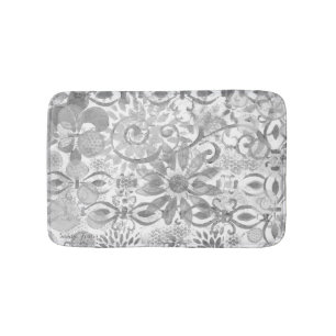 Layer Upon Layer Abstract Bath Mat