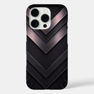 Layered Chevron Abstract Design iPhone 16 Pro Case
