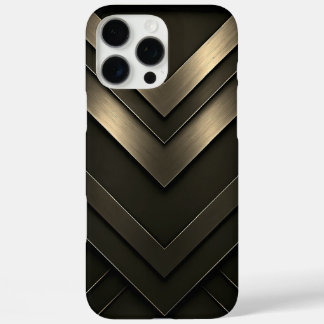 Layered Chevron Abstract Design iPhone 16 Pro Max Case