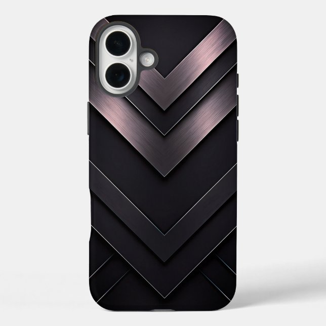 Layered Chevron Abstract Design Case-Mate iPhone Case (Back)