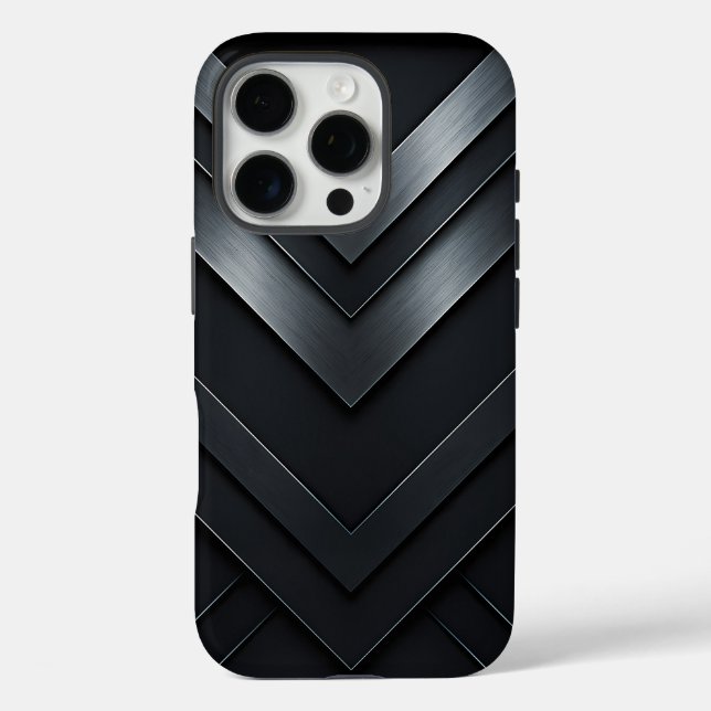 Layered Chevron Abstract Design Case-Mate iPhone Case (Back)