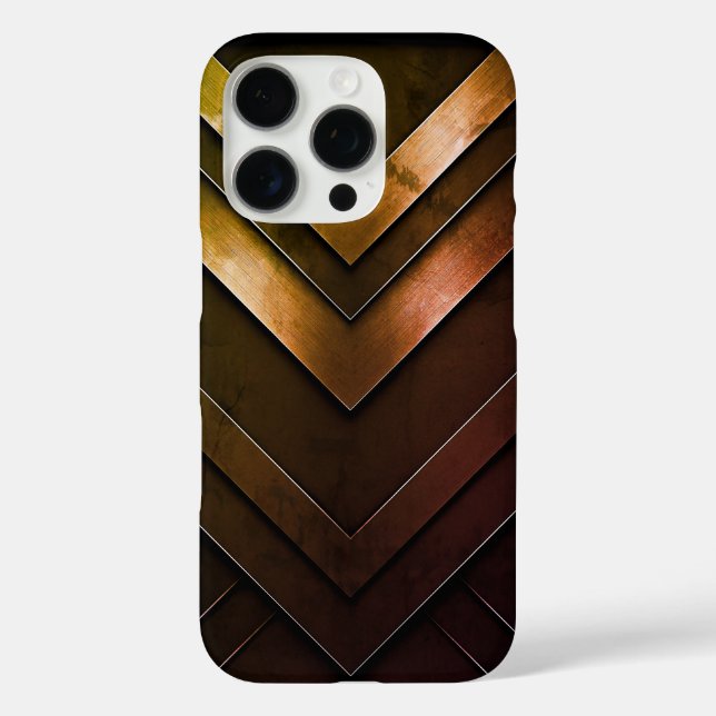 Layered Chevron Abstract Design Case-Mate iPhone Case (Back)