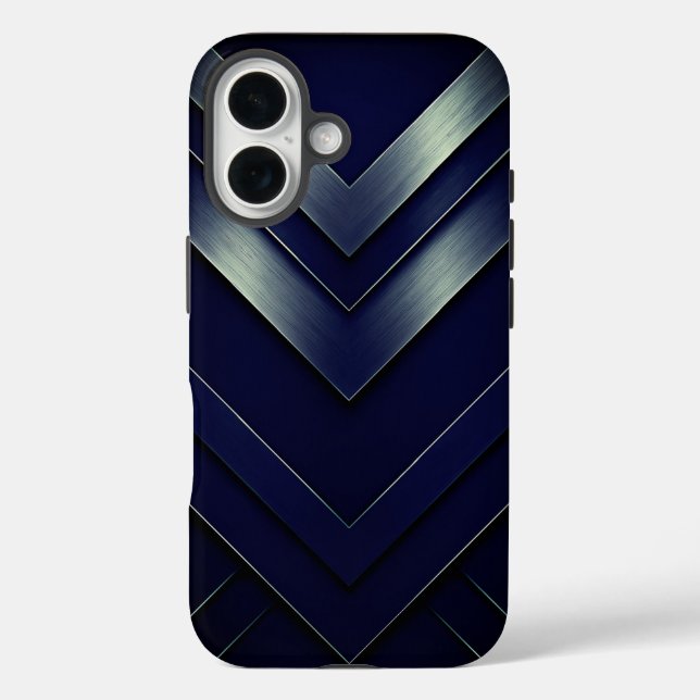 Layered Chevron Abstract Design Case-Mate iPhone Case (Back)