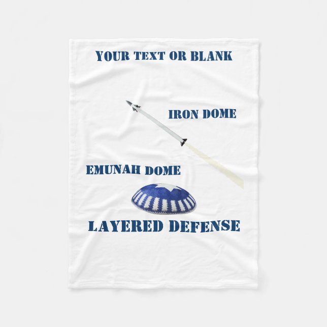 Layered Defence Fleece Blanket (Front)